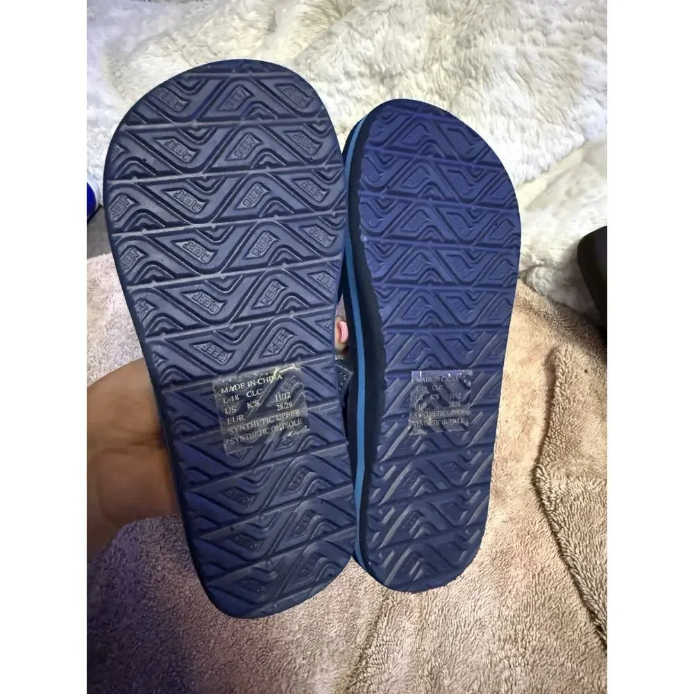 Reef Kids Sandals Size 11/12c Little Boys